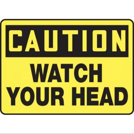 Accuform OSHA CAUTION SAFETY SIGN WATCH YOUR MECR601XL MECR601XL
